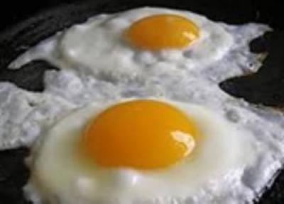 حقایق تغذیه ای نیمروی همزده شده