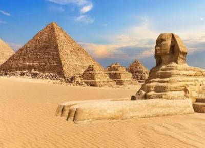 پرواز نفس گیر و ثبت تصاویر خارق العاده از آثار باستانی مصر