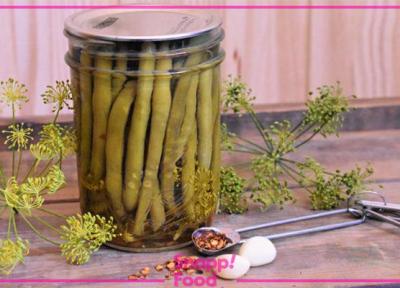 طرز تهیه ترشی لوبیا سبز ساده همراه با نکات کلیدی